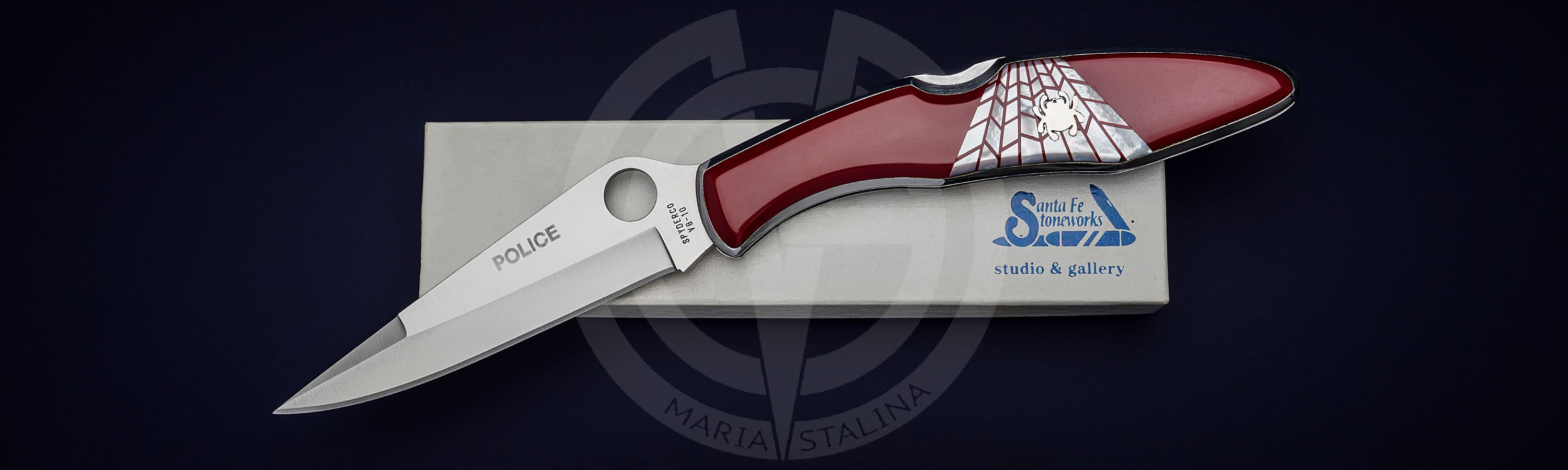 Spyderco нож Police Red_6 Spyderco нож Police Red_6