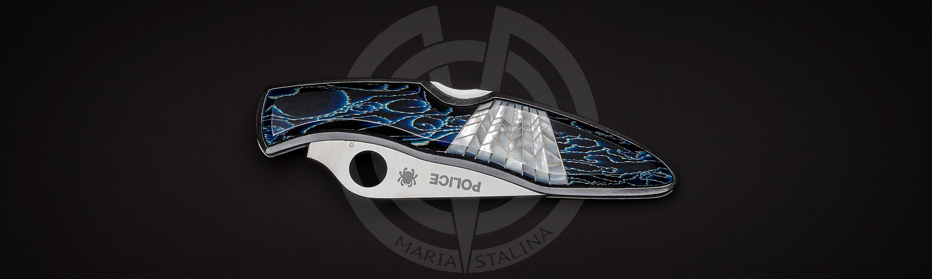 Spyderco Police Blue_4 Spyderco Police Blue_4