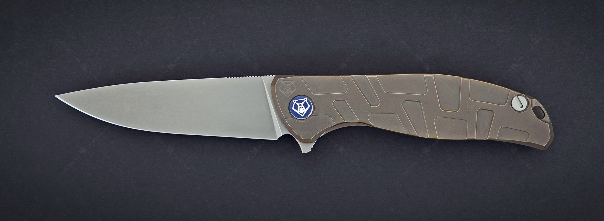 This item is not a cold steel weapon. SBW Flipper 95 Uzor-T Bronze