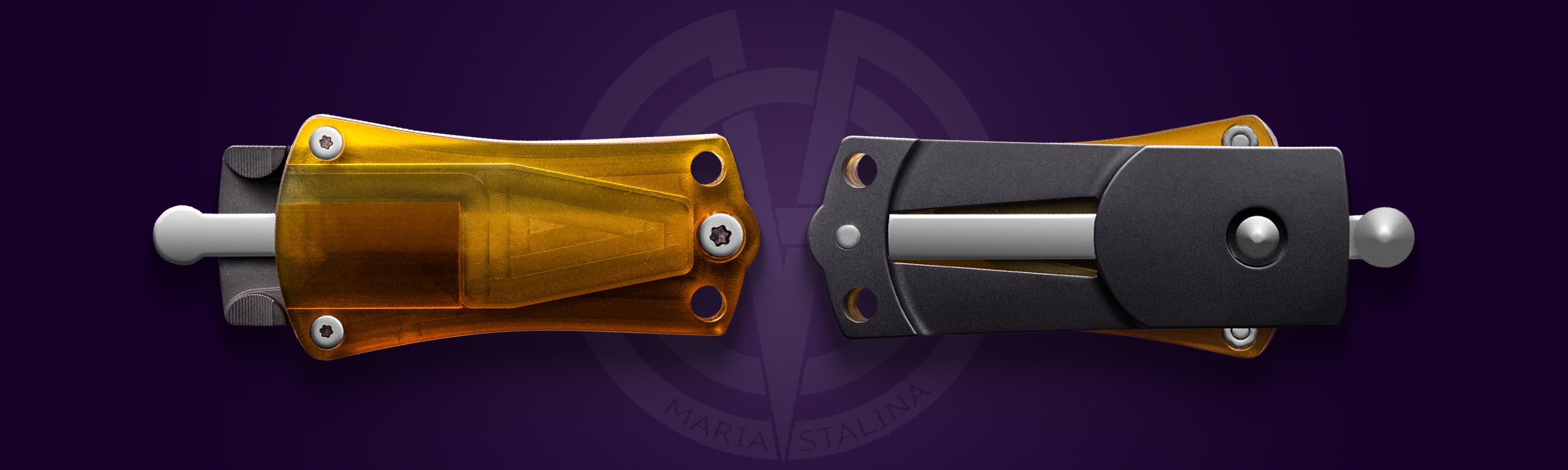 Скальпель Шакетсу Ultem Мануфактура СиЛ_6 Скальпель Шакетсу Ultem Мануфактура СиЛ_6