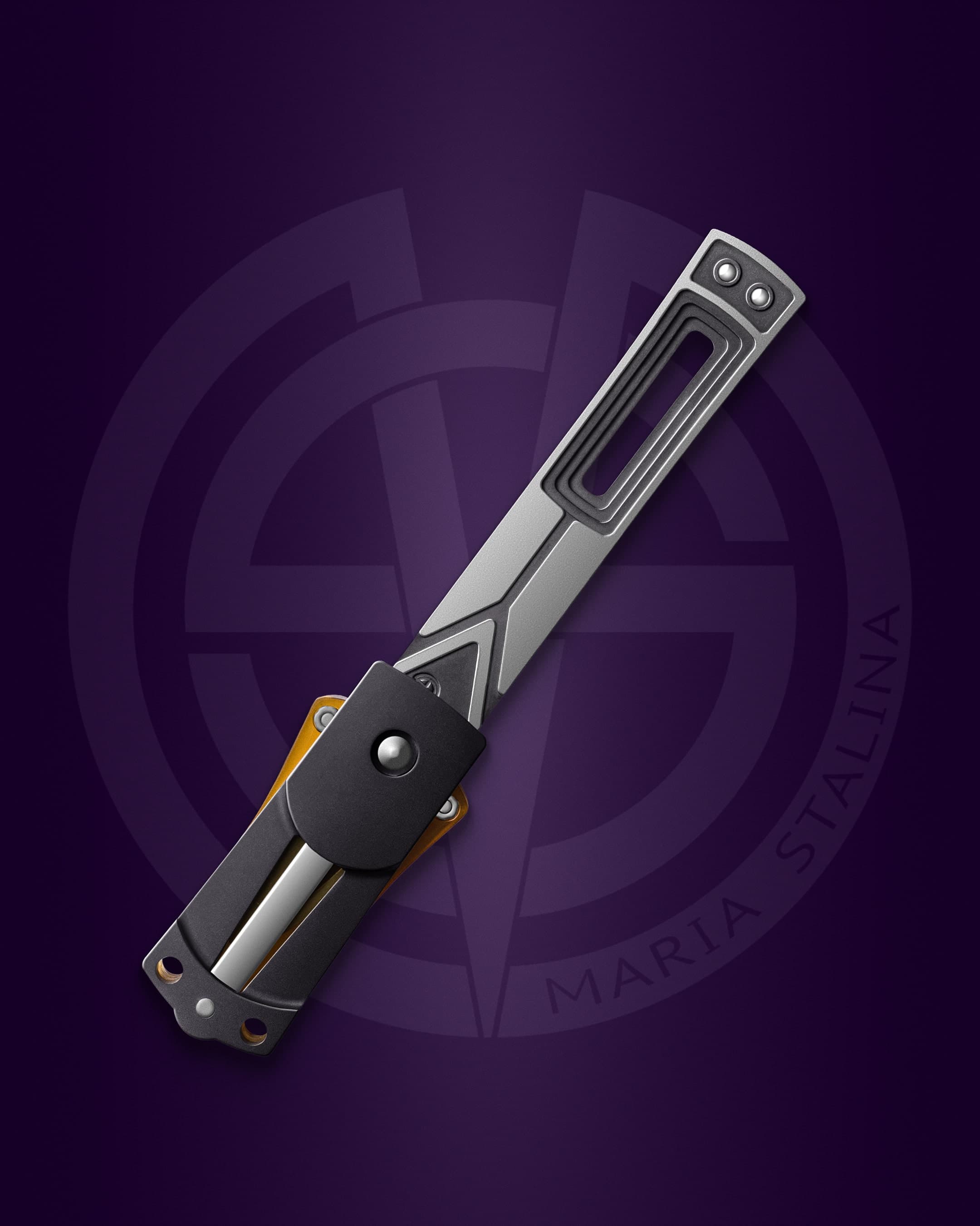 Скальпель Шакетсу Ultem Мануфактура СиЛ_5 Скальпель Шакетсу Ultem Мануфактура СиЛ_5