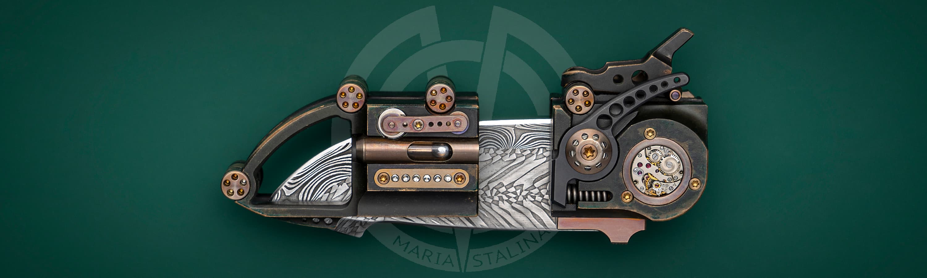 Stefan Steigerwald нож Steampunk Bronze-Electra_5 Stefan Steigerwald нож Steampunk Bronze-Electra_5