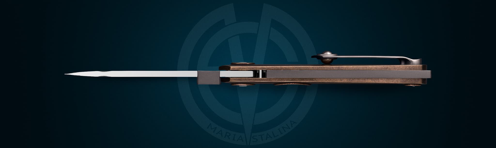 The knife Tachycardia Second Coming Bronze Prototype signature 2/2 by SiL Manufactory 2 The knife Tachycardia Second Coming Bronze 2/2 SiL Manufactory 5