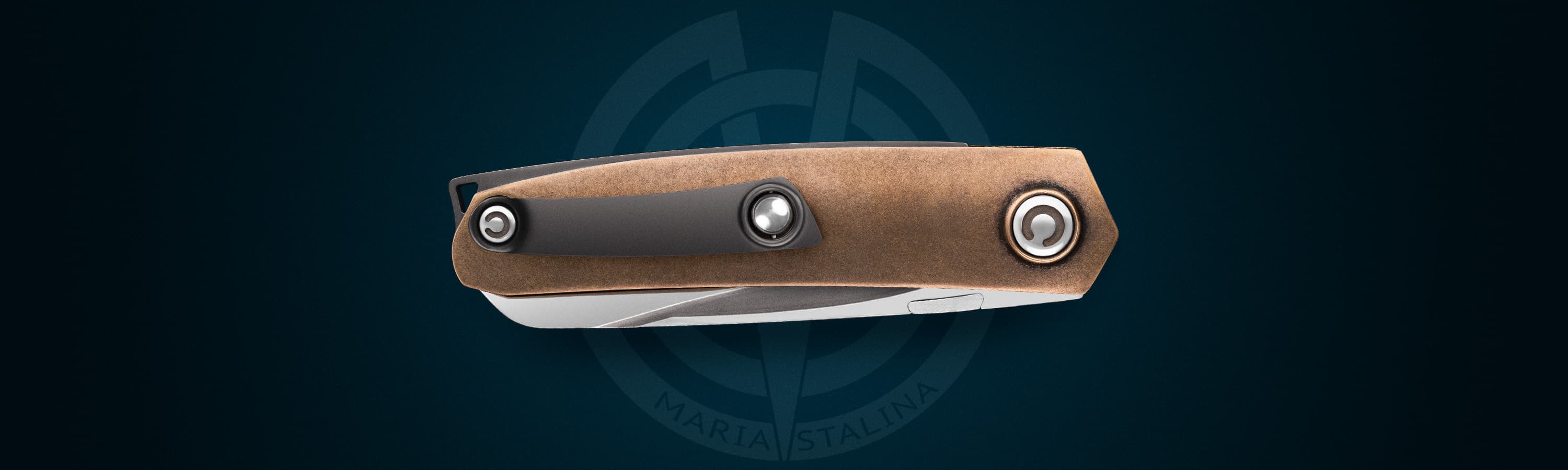 Нож Тахикардия Второе Пришествие Бронзовая Прототип сигнатура 2/2 от Мануфактуры СиЛ 5 Нож Тахикардия Второе Пришествие Бронза Прото 2/2 Мануфактура СиЛ 5