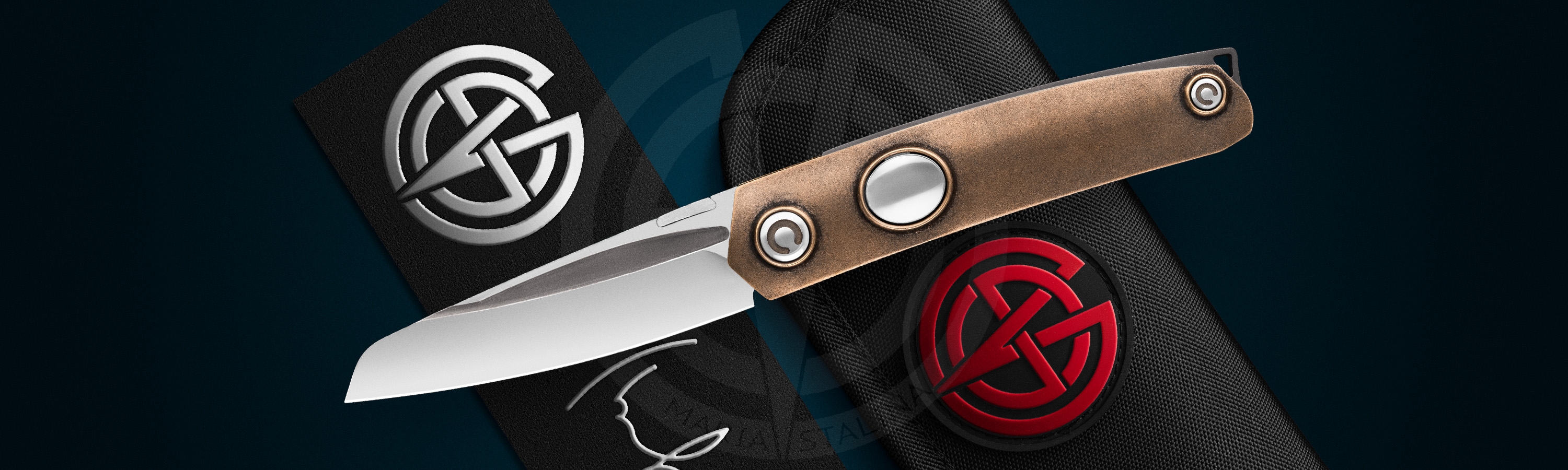 Нож Тахикардия Второе Пришествие Бронзовая Прототип сигнатура 2/2 от Мануфактуры СиЛ 6 Нож Тахикардия Второе Пришествие Бронза Прото 2/2 Мануфактура СиЛ 6