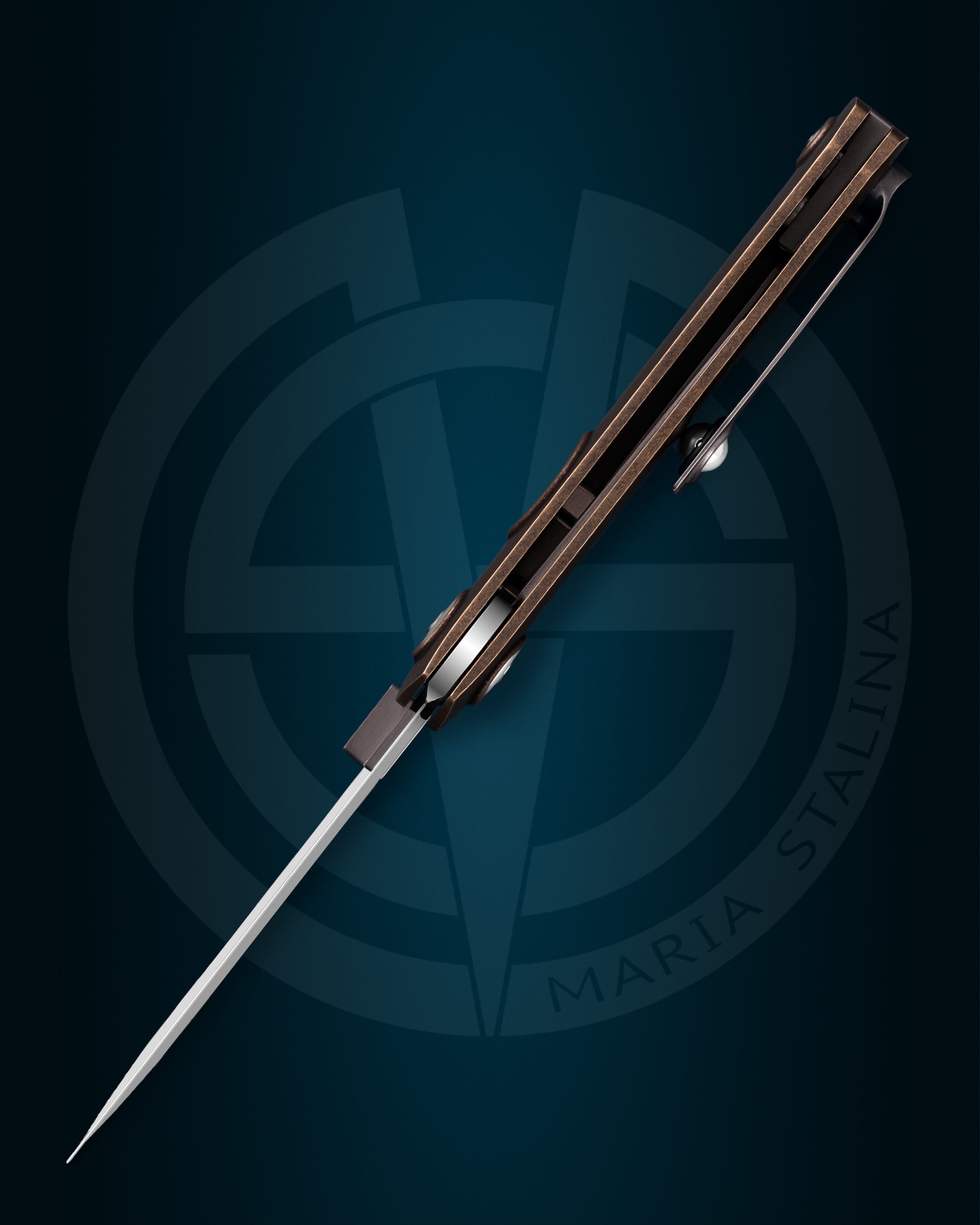 Нож Тахикардия Второе Пришествие Бронзовая Прототип сигнатура 2/2 от Мануфактуры СиЛ 3 Нож Тахикардия Второе Пришествие Бронза Прото 2/2 Мануфактура СиЛ 3