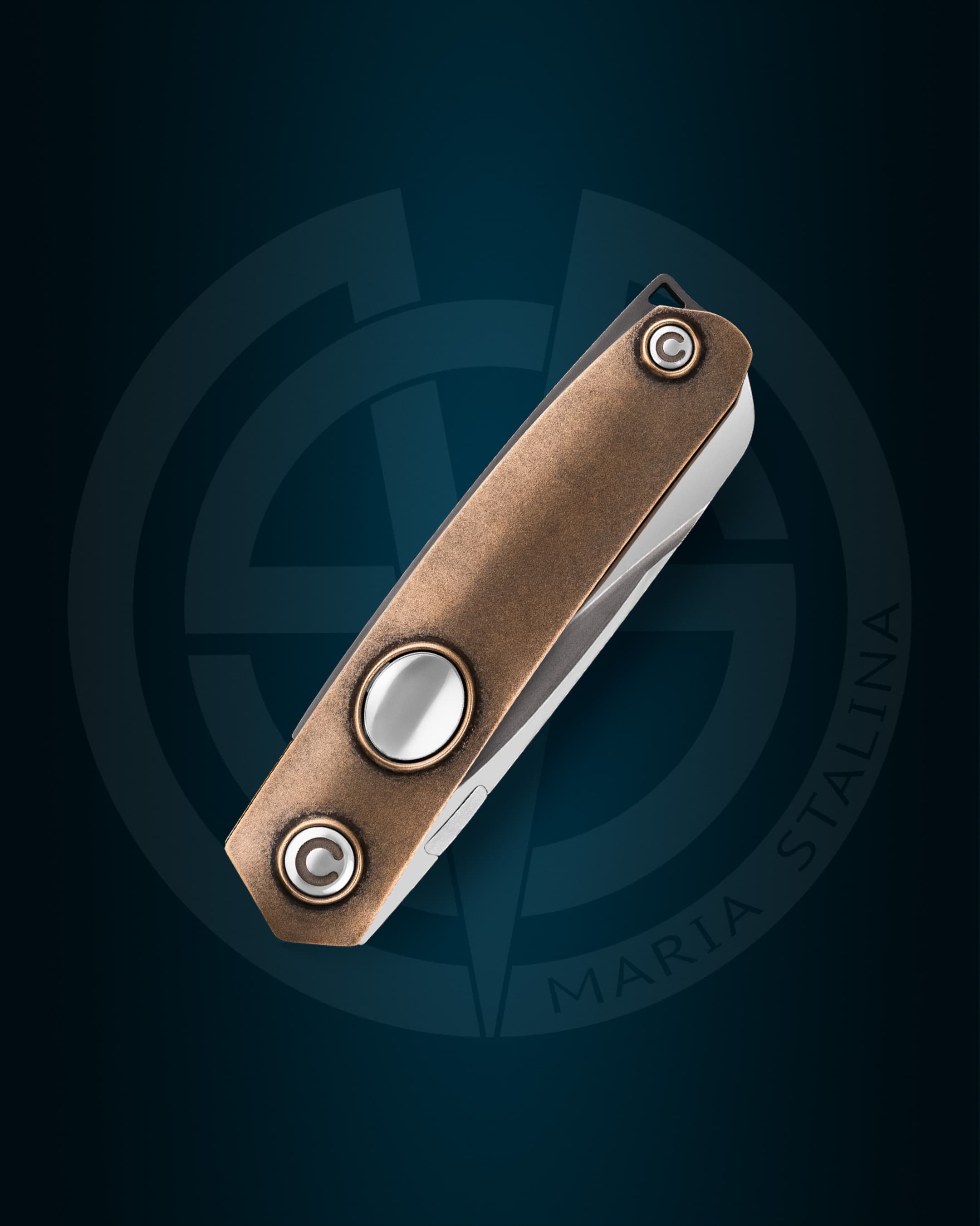 Нож Тахикардия Второе Пришествие Бронзовая Прототип сигнатура 2/2 от Мануфактуры СиЛ 4 Нож Тахикардия Второе Пришествие Бронза Прото 2/2 Мануфактура СиЛ 4