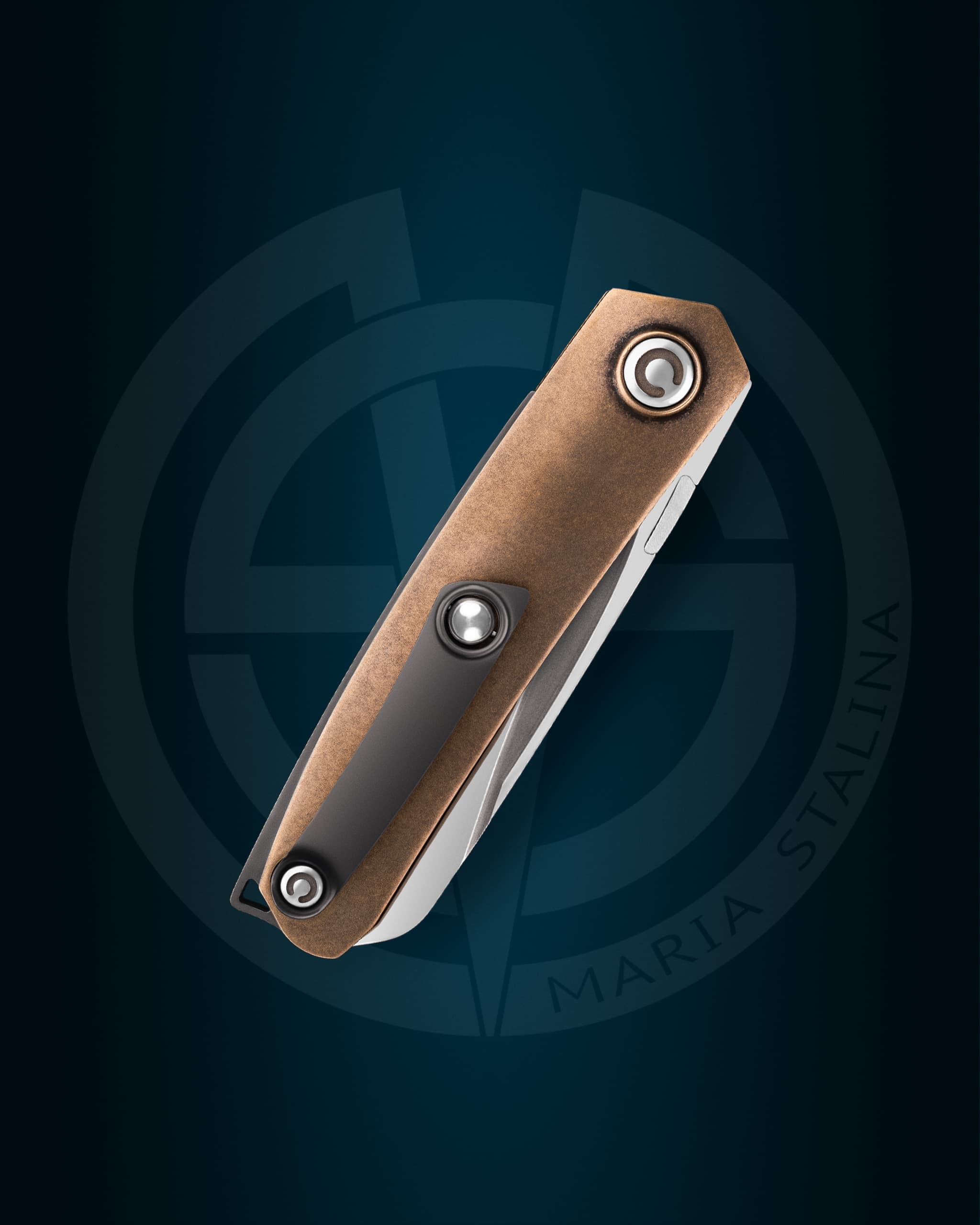 The knife Tachycardia Second Coming Bronze Prototype signature 2/2 by SiL Manufactory 5 The knife Tachycardia Second Coming Bronze 2/2 SiL Manufactory 2