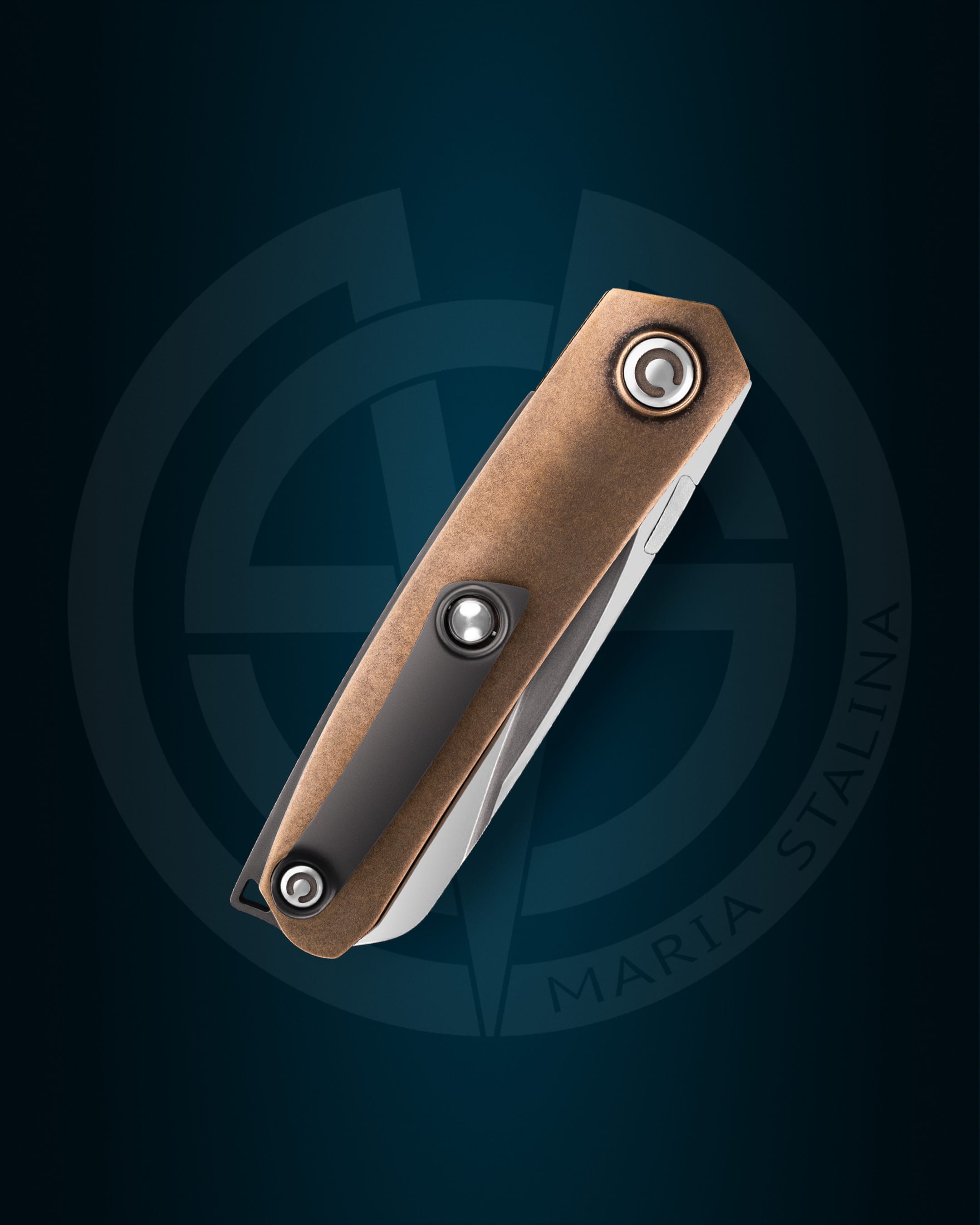 Нож Тахикардия Второе Пришествие Бронзовая Прототип сигнатура 2/2 от Мануфактуры СиЛ 5 Нож Тахикардия Второе Пришествие Бронза Прото 2/2 Мануфактура СиЛ 5