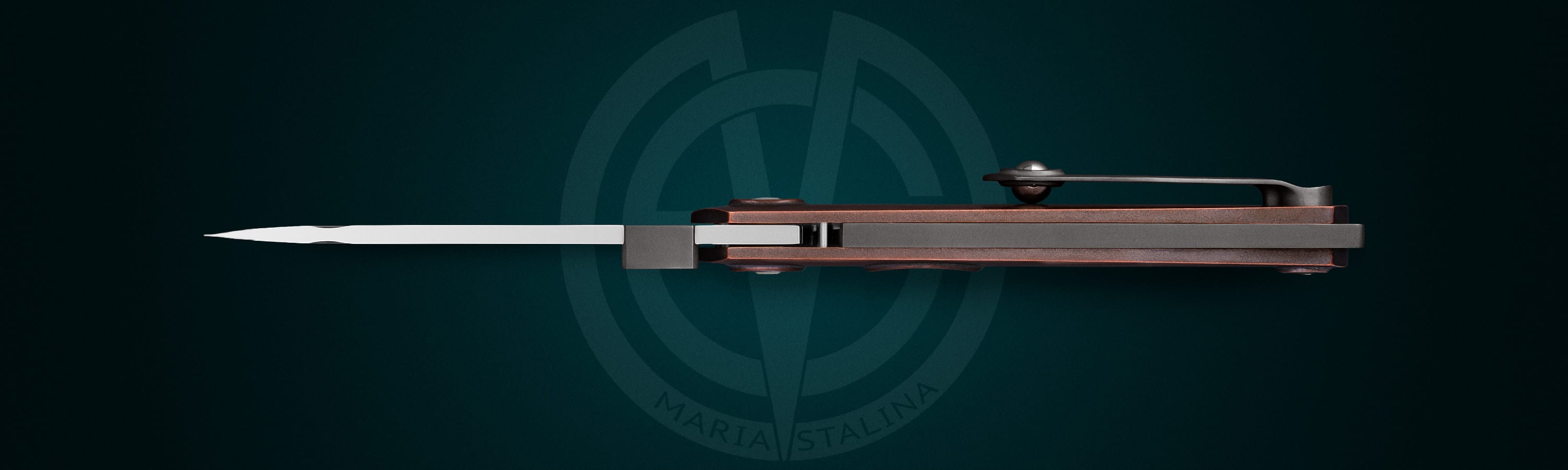 Нож Тахикардия Второе Пришествие Медная сигнатура 1/2 от Мануфактуры СиЛ 2 Нож Тахикардия Второе Пришествие Медная 1/2 Мануфактура СиЛ 2