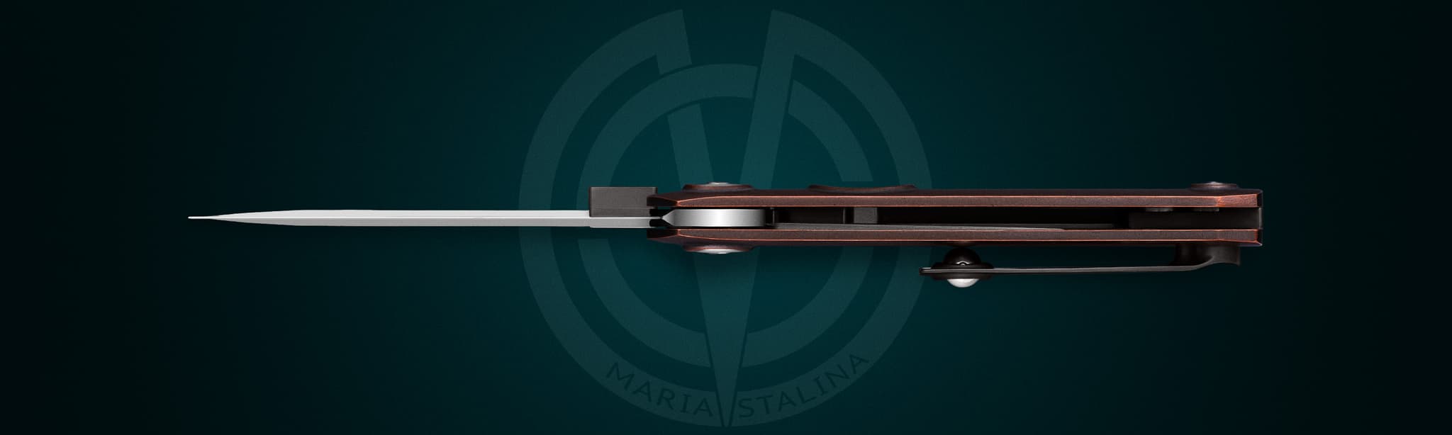 The knife Tachycardia Second Coming Copper sinature 1/2 by SiL Manufactory 3 The knife Tachycardia Second Coming Copper 1/2 SiL Manufactory 3