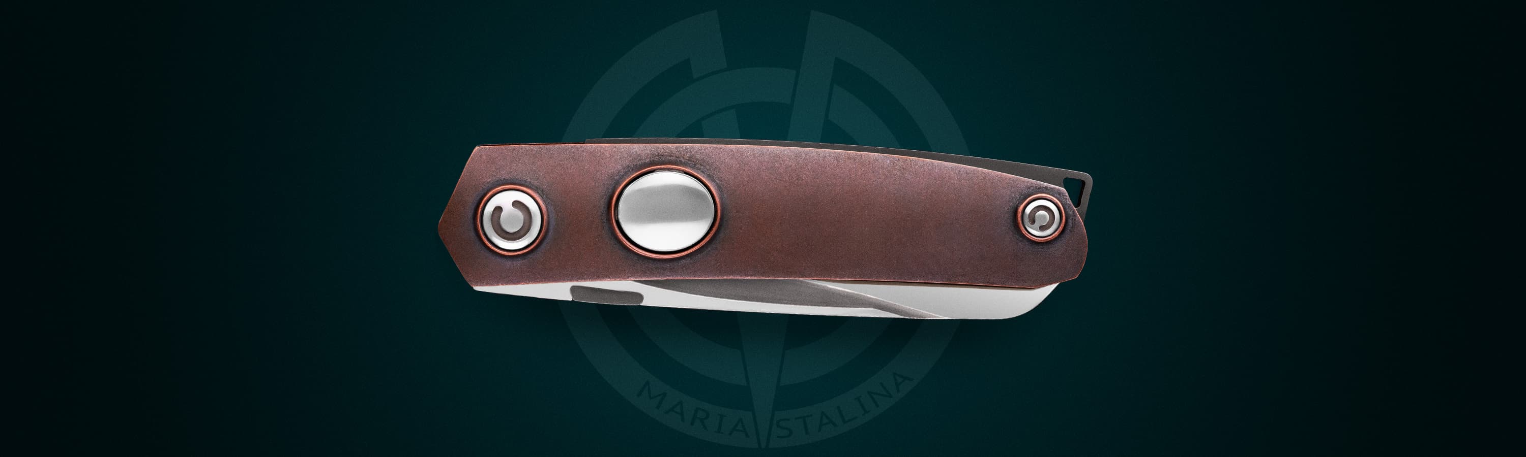 Нож Тахикардия Второе Пришествие Медная сигнатура 1/2 от Мануфактуры СиЛ 4 Нож Тахикардия Второе Пришествие Медная 1/2 Мануфактура СиЛ 4