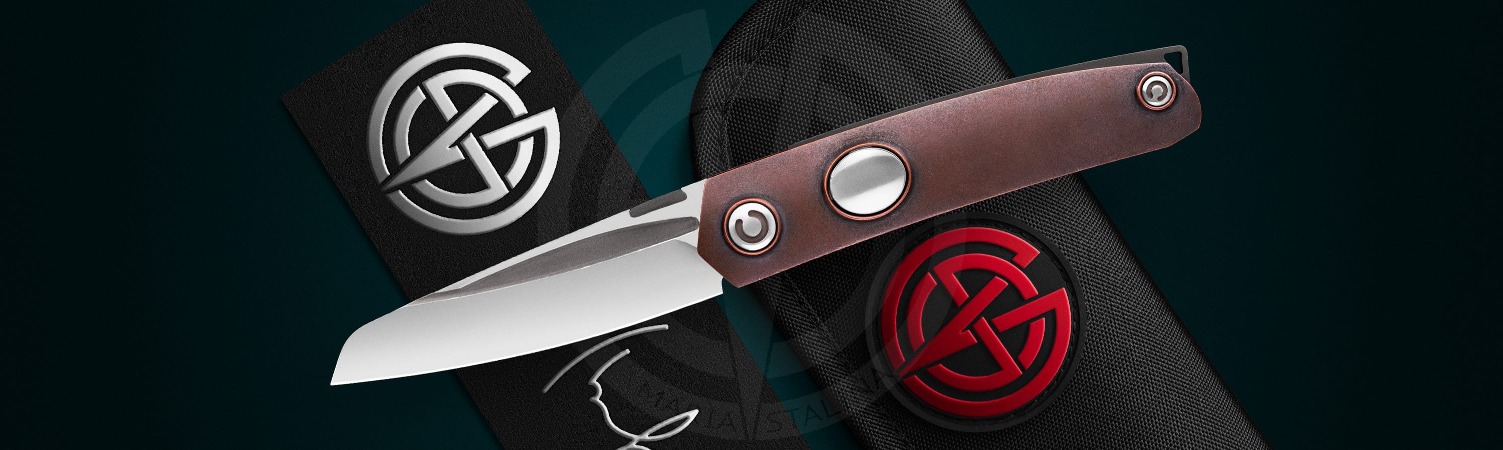 Нож Тахикардия Второе Пришествие Медная сигнатура 1/2 от Мануфактуры СиЛ 6 Нож Тахикардия Второе Пришествие Медная 1/2 Мануфактура СиЛ 6