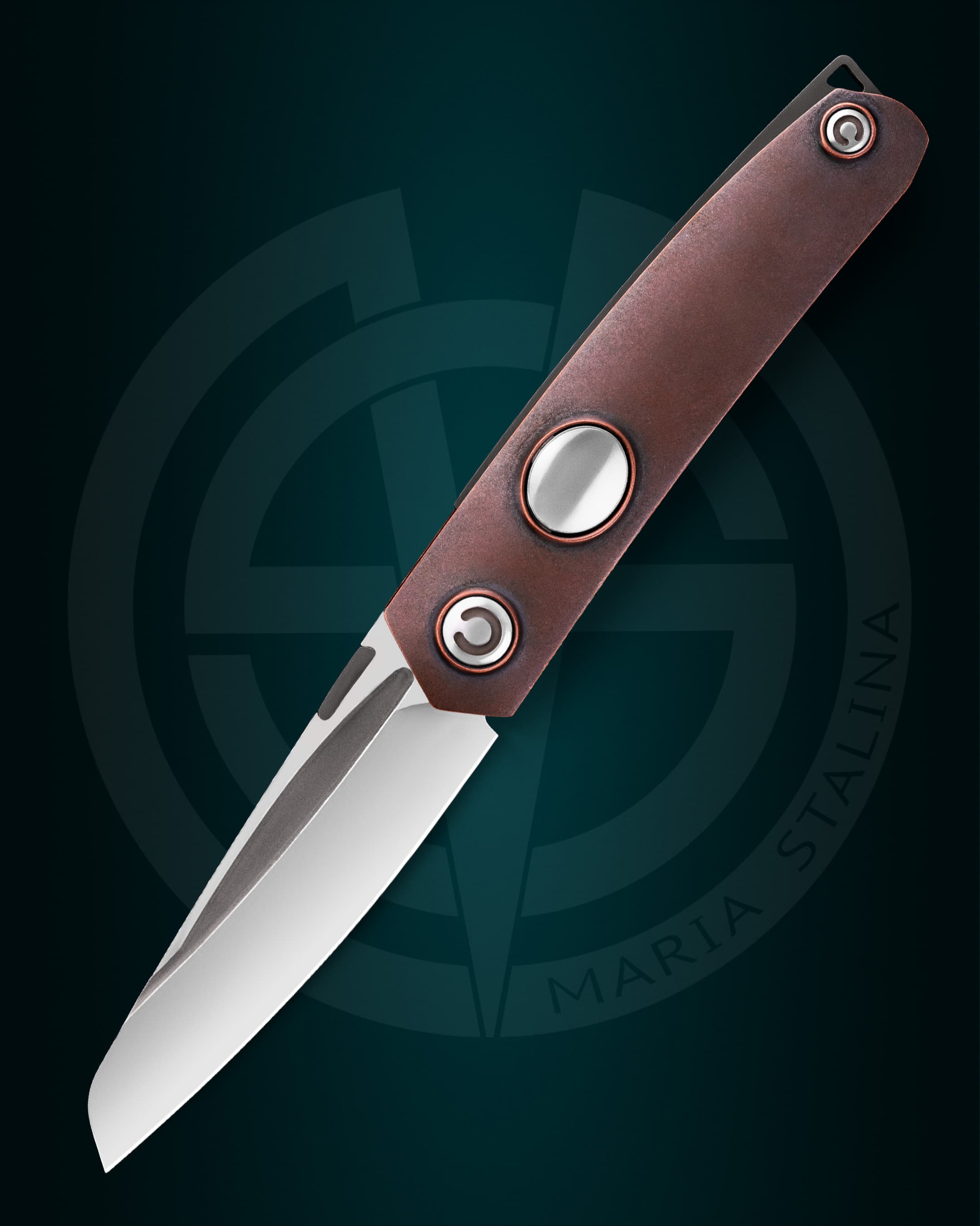 Нож Тахикардия Второе Пришествие Медь Прото 1/2 Мануфактура СиЛ Нож Тахикардия Второе Пришествие Медь Прото 1/2 Мануфактура СиЛ