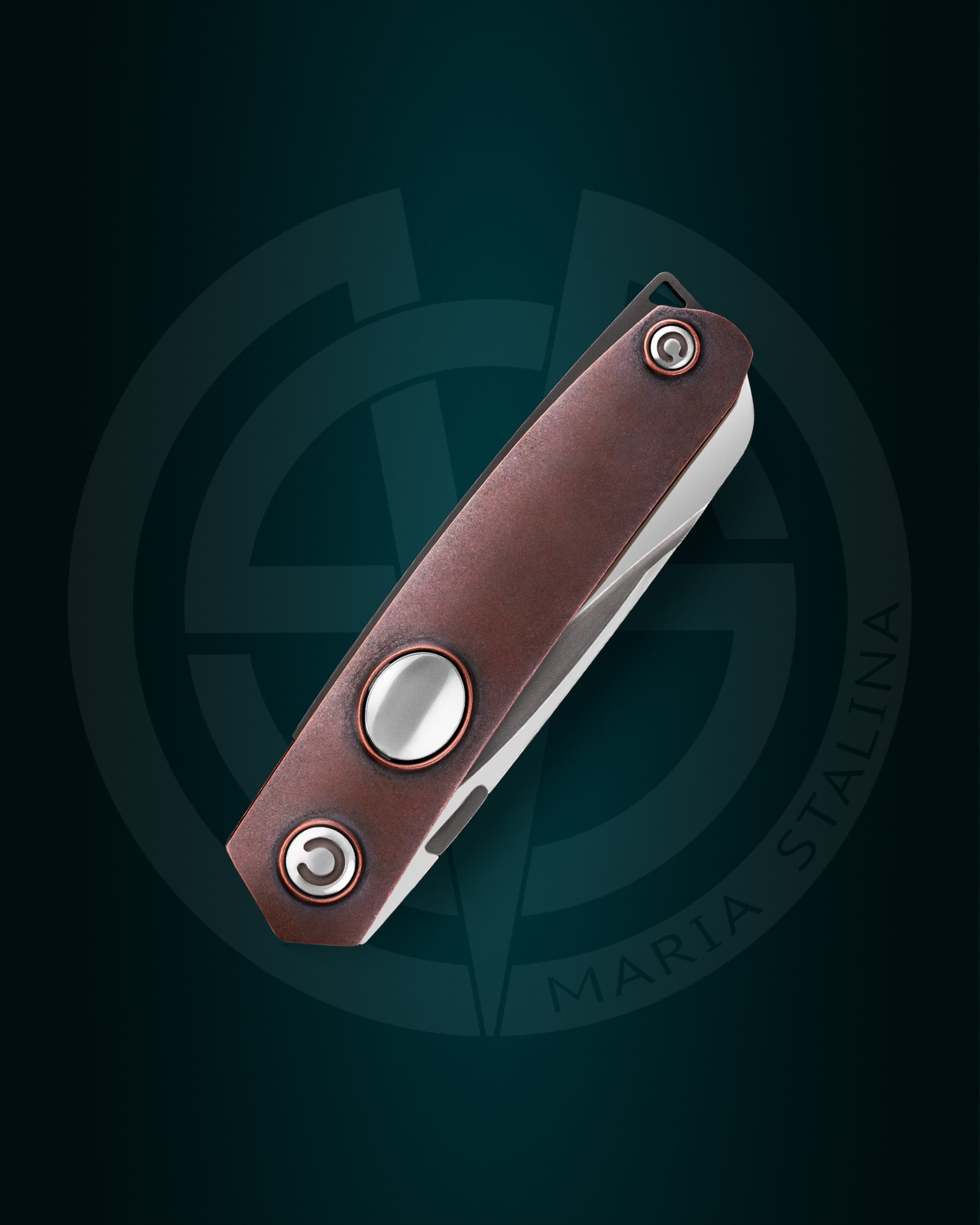 Нож Тахикардия Второе Пришествие Медная сигнатура 1/2 от Мануфактуры СиЛ 4 Нож Тахикардия Второе Пришествие Медная 1/2 Мануфактура СиЛ 4