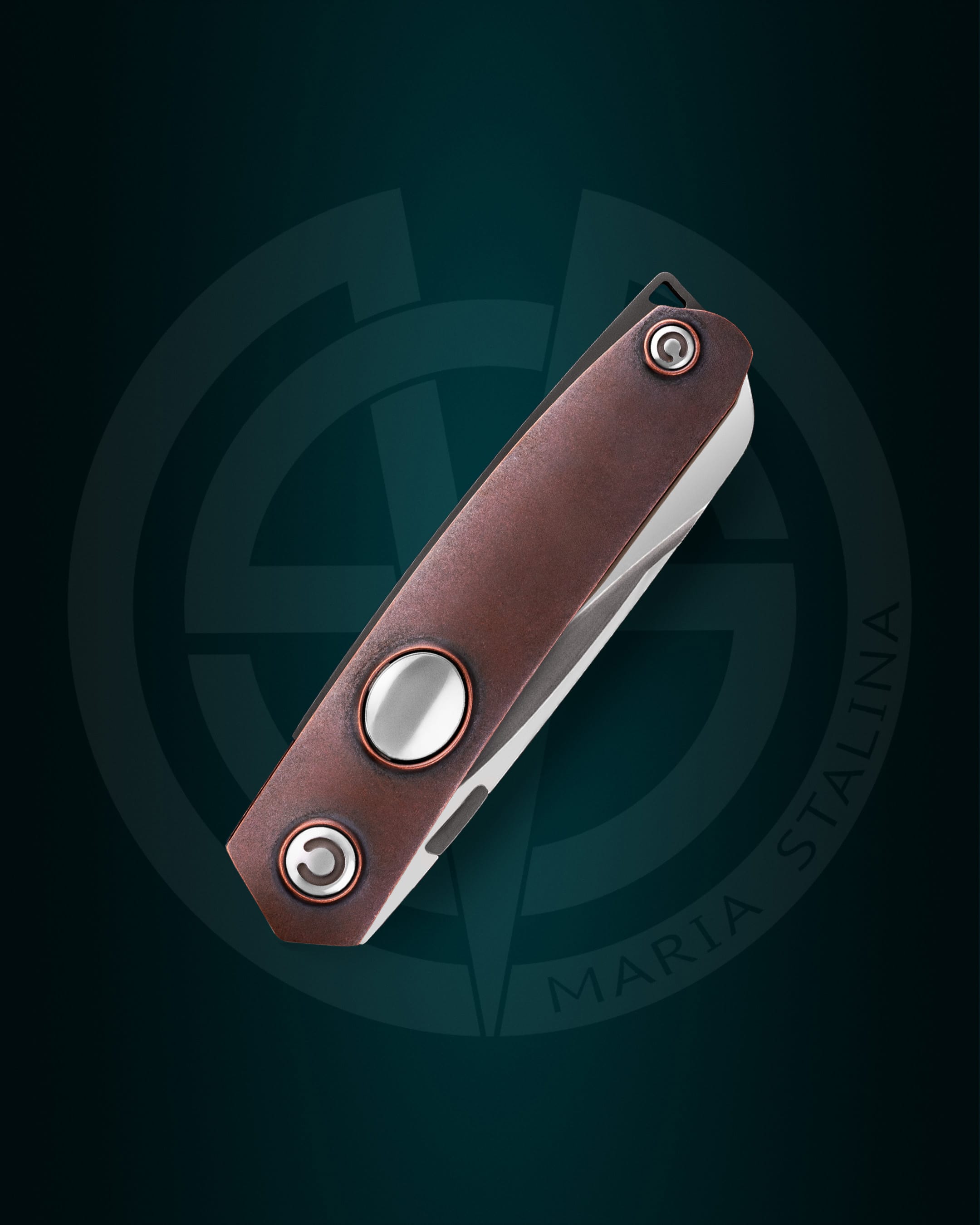 Нож Тахикардия Второе Пришествие Медная сигнатура 1/2 от Мануфактуры СиЛ 4 Нож Тахикардия Второе Пришествие Медная 1/2 Мануфактура СиЛ 4