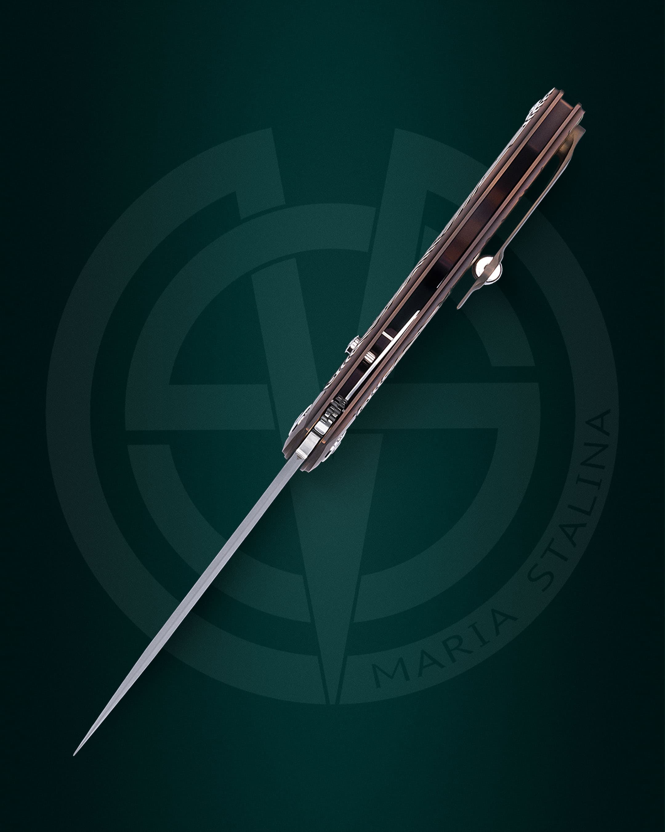 The knife Technoshaman Proto 2.0. Slim (Gold) SiL Manufactory_3 The knife Technoshaman Proto 2.0. Slim (Gold) SiL Manufactory_3