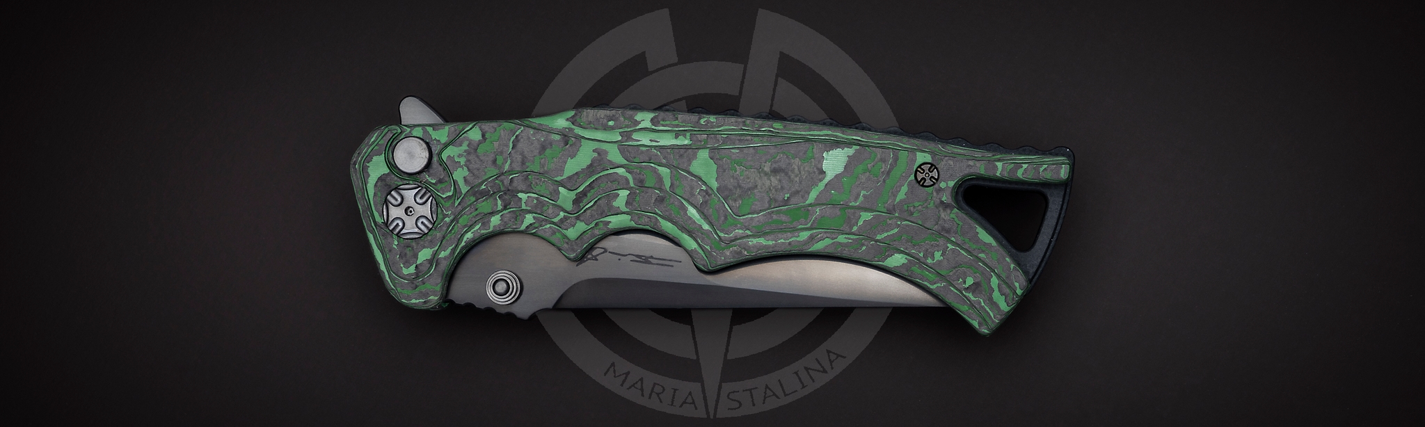 Brian Tighe Fighter San Mai Green_4 Brian Tighe Fighter San Mai Green_4
