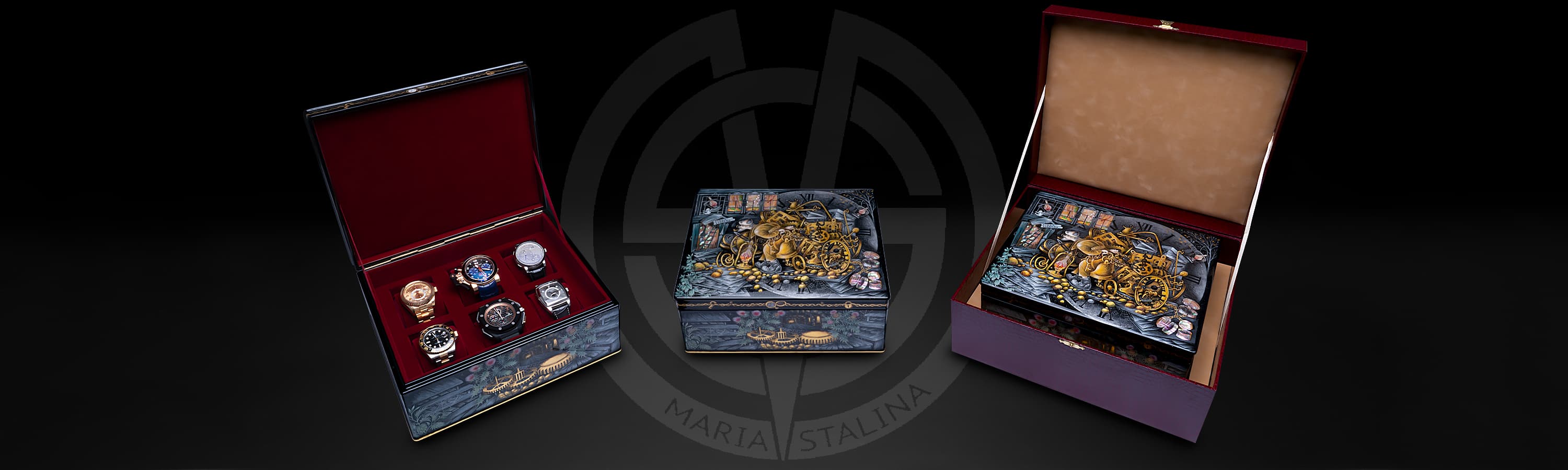 Шкатулка для часов "Лавка Времени"_1 Шкатулка для часов "Лавка Времени"_1