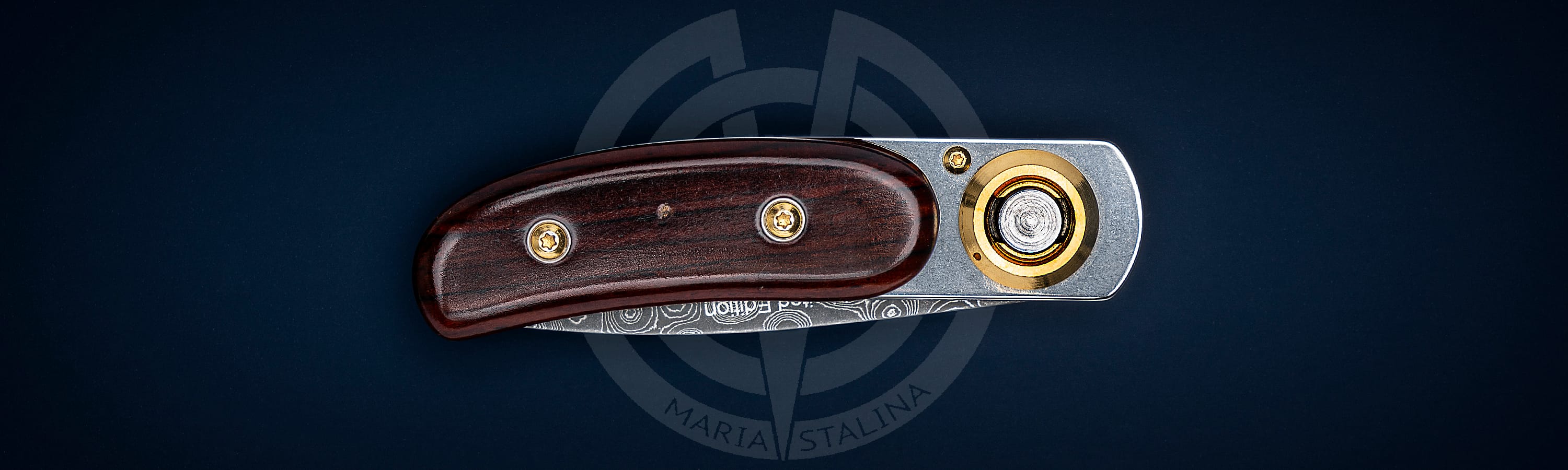 Lone Wolf Knives Paul Pocket Cocobolo & Damascus_4 Lone Wolf Knives Paul Pocket Cocobolo & Damascus_4