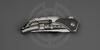 Клипса из Jewel Iced титана ножа Astio Carboquartz Begg Knives