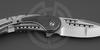 Клинок из стали CTS-XHP ножа Beggatti Zirconium Begg Knives