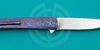 Клинок Damasteel® RWL-34™ нож с тимаскусом Grand Basic Timascus работы Jean-Pierre Martin