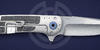 Клинок из M390 ножа Tailwhip V-2 от Direware Knives 