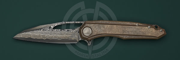 Marfione Custom Knives нож Sigil Copper