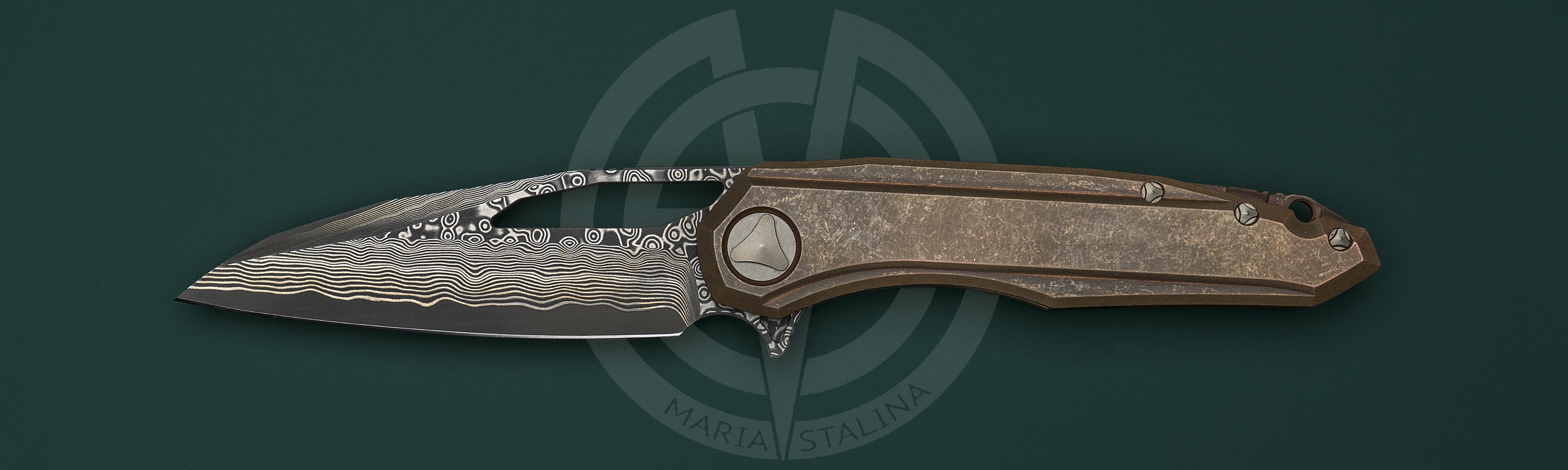 Marfione Custom Knives нож Sigil Copper