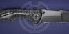 Клинок из стали RWL-34 ножа Down Integral Чёрный DLC от Tighe Brian