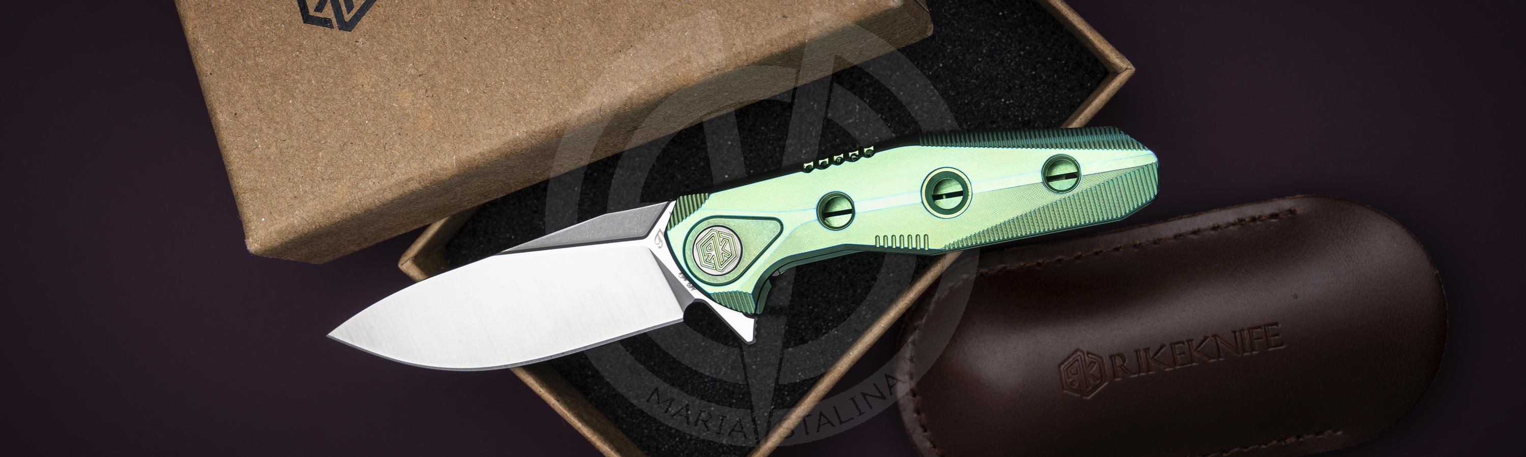 Нож Rike Knife Thor4s Green