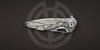 Клипса ножа Колибри (hummingbird) TC4 Титан Rike Knife 