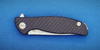 Рукоять из титана с карбоновыми накладками ножа Хати-3CD от Мастерской Братьев Широгоровых