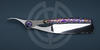 Титановый лайнер ножа Razor Нати Амора (Black Snow Customs)