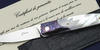 Кастомный нож Jean-Pierre Martin City с клипсой из тимаскуса купить в подарок директору в интернет-магазине Ножи Марии Сталиной
