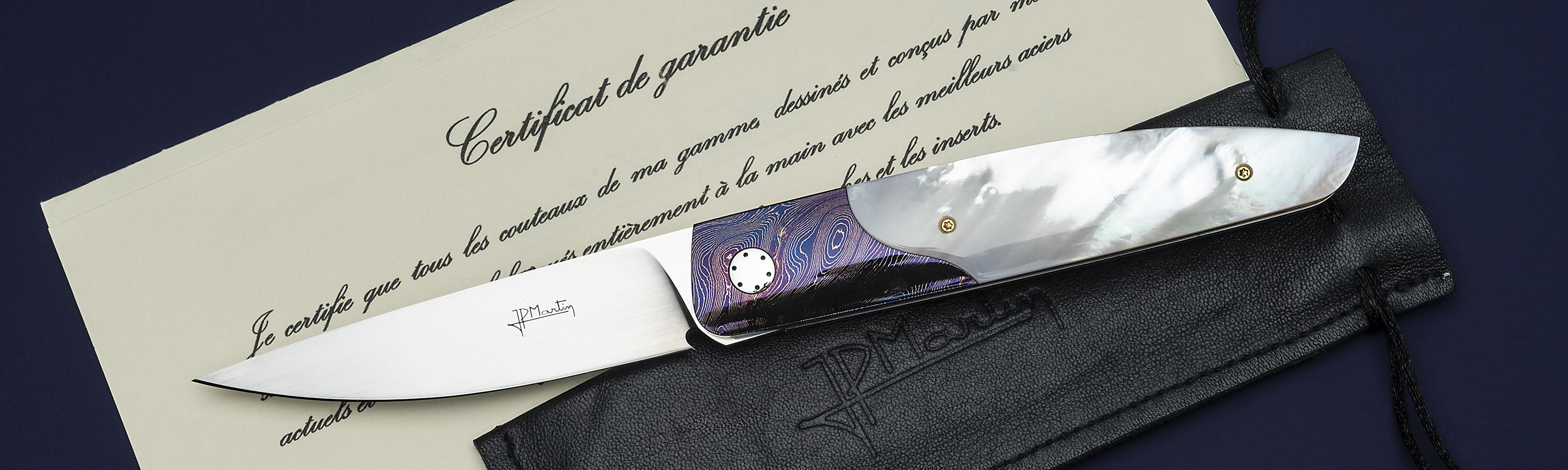 Jean-Pierre Martin нож City обратный флиппер в подарок директору