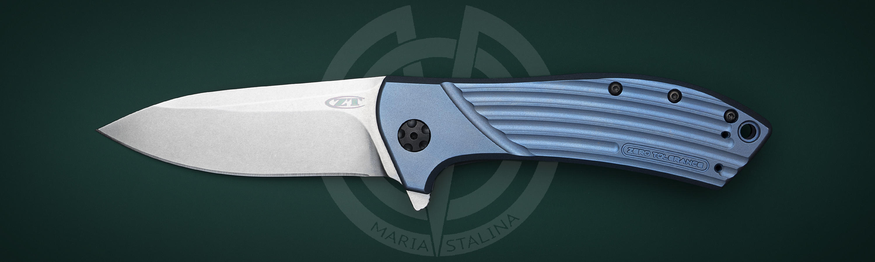 ZT нож 0801 Blue