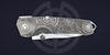 Коллекционный складной нож Рино ТΩ 5/5 мануфактуры СиЛ (Сталиной и Ломаченкова) с рисунком Омега