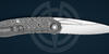 Складной нож Техношаман BА Run1 2/10 с авторским замком CAB (Compression with Assisted Button Lock) от Мануфактуры СиЛ