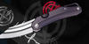Редкий кастомный нож Шизеку BL 5/5 с авторским дизайном и оригинальным замком CFR (Compression Frame Reverse) от Мануфактуры СиЛ