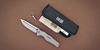 Отделка клинка сатин с чернением серийный нож We Knife Model 601 Plain