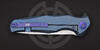 Титановая клипса We Knife нож Model 601 Blue