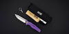 Отделка клинка сатин с чернением
Складной серийный нож We Knife Model 601 Purple