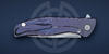 Титановая плашка с текстурой волна ножа Хати Клубный