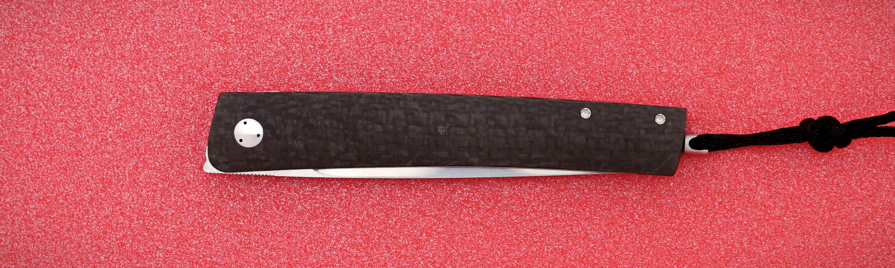 Карбоновая рукоять ножа Basic Carbon Mini