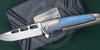 Кастомный нож ручной работы Typhoon Blue от
Nadeau Brian (Нэдо Брайан) SharpByDesign