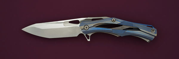 Custom Knife Factory (CKF) нож Decepticon-1 Blue