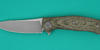 Нож флиппер ограниченной серии МБШ TNK CannaBis