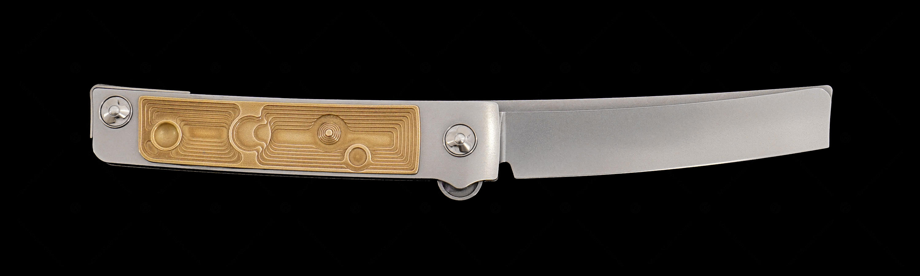 Клинок ножа Барбер из стали RWL-34